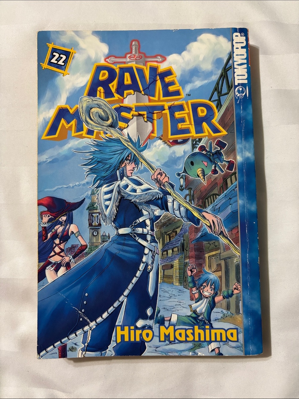 Rave Master Manga Volume 22 by Hiro Mashima TokyoPop Paperback